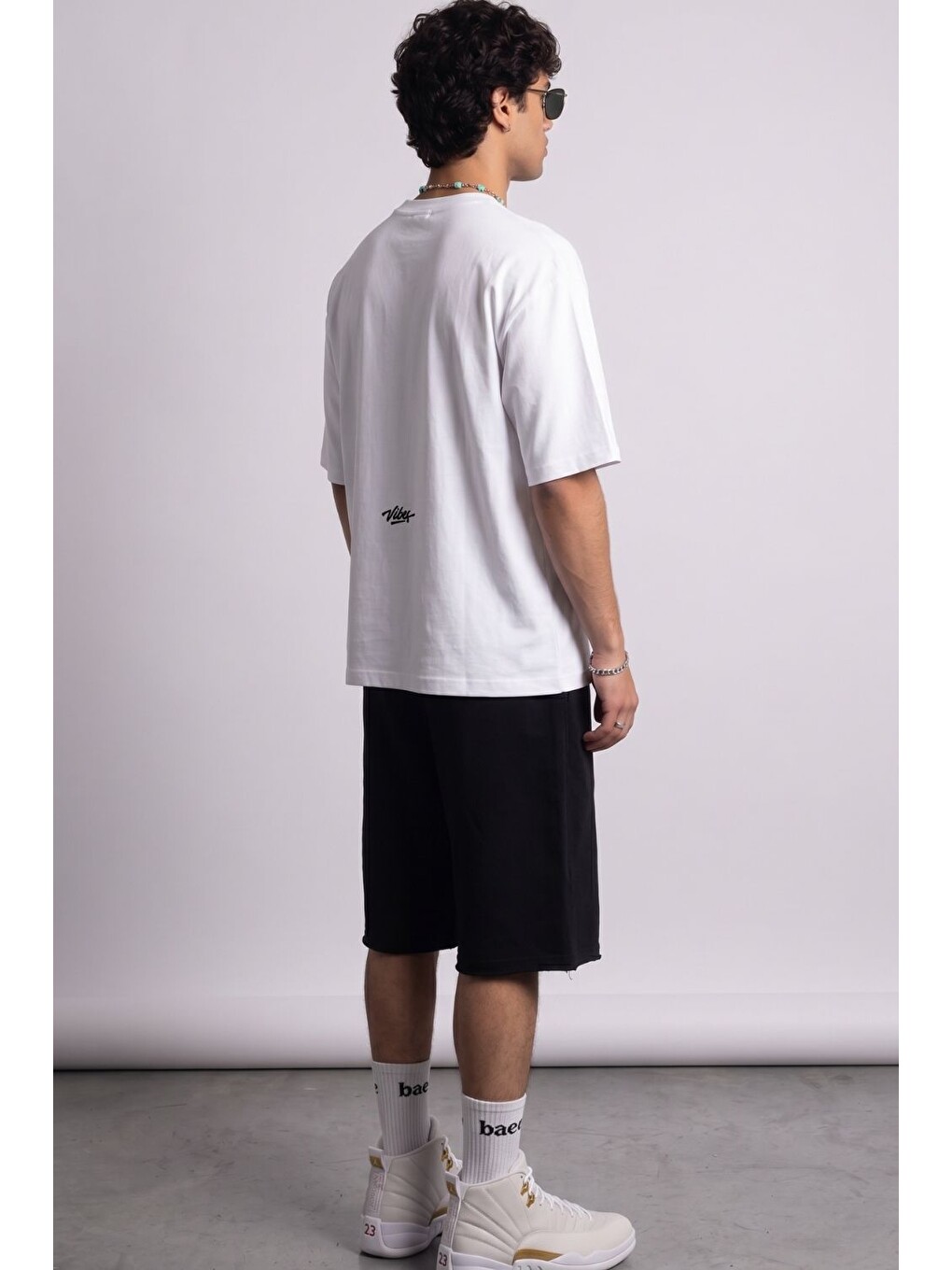 Take Me Oversize Beyaz T-Shirt-4
