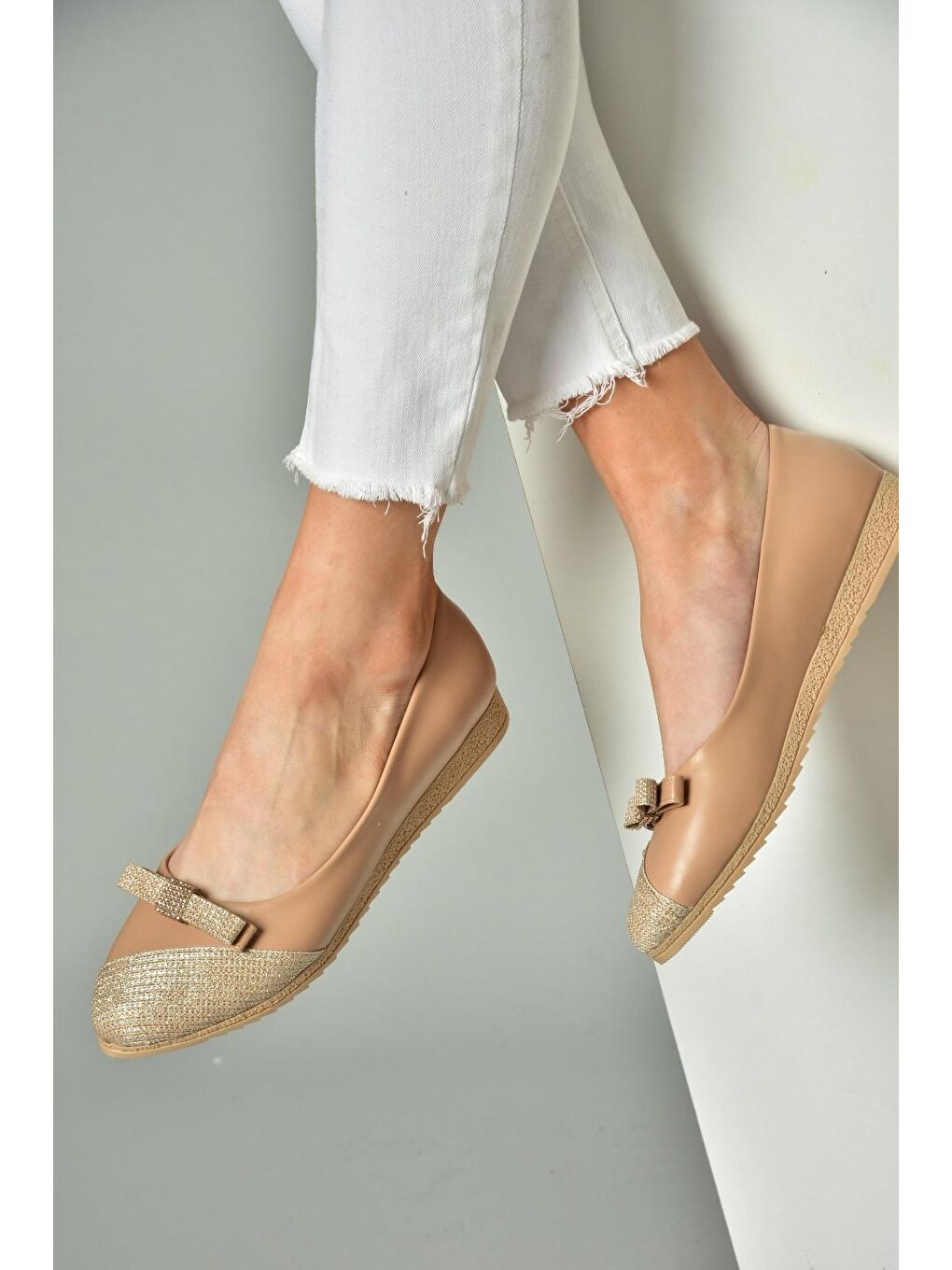 Bej S3140807 Ten Kadın Ayakkabı