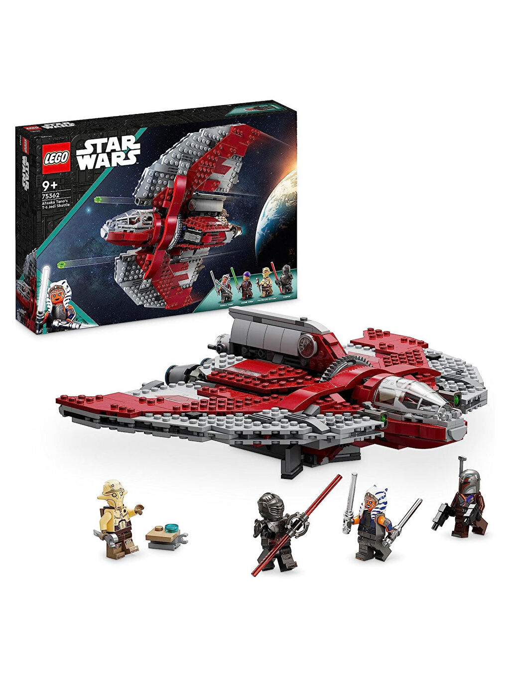 Lego Star Wars Ahsoka Tano nun T-6 Jedi Mekiği 75362