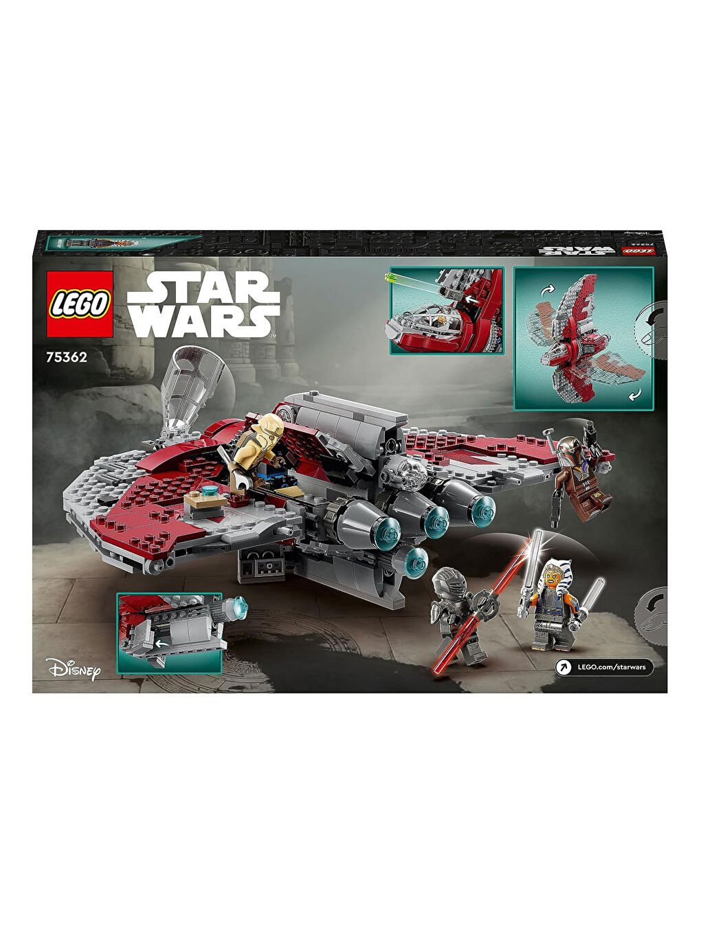 Lego Star Wars Ahsoka Tano nun T-6 Jedi Mekiği 75362 - 1