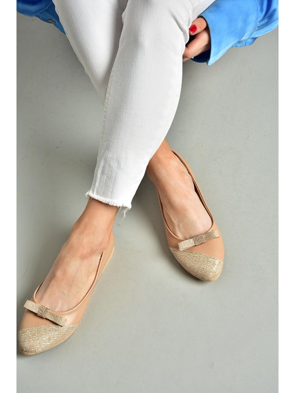 Bej S3140807 Ten Kadın Ayakkabı-3