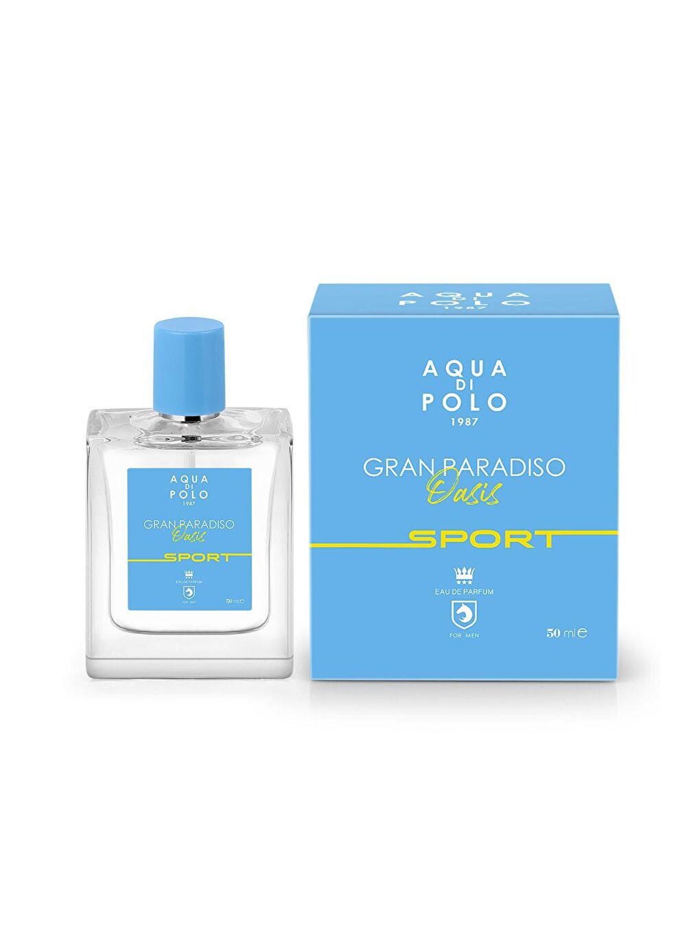 Aqua Di Polo 1987 Beyaz Gran Paradiso Oasis Sport 50 Ml Erkek Edp Apcn000511