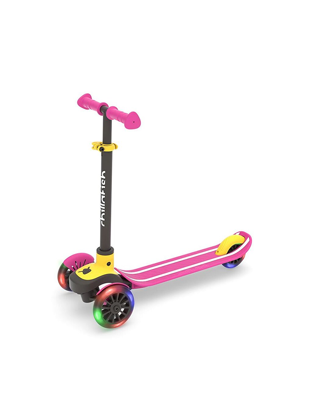 Chillafish Karışık Scotti Glow 3 Tekerlekli Işıklı Scooter - Pembe - 4