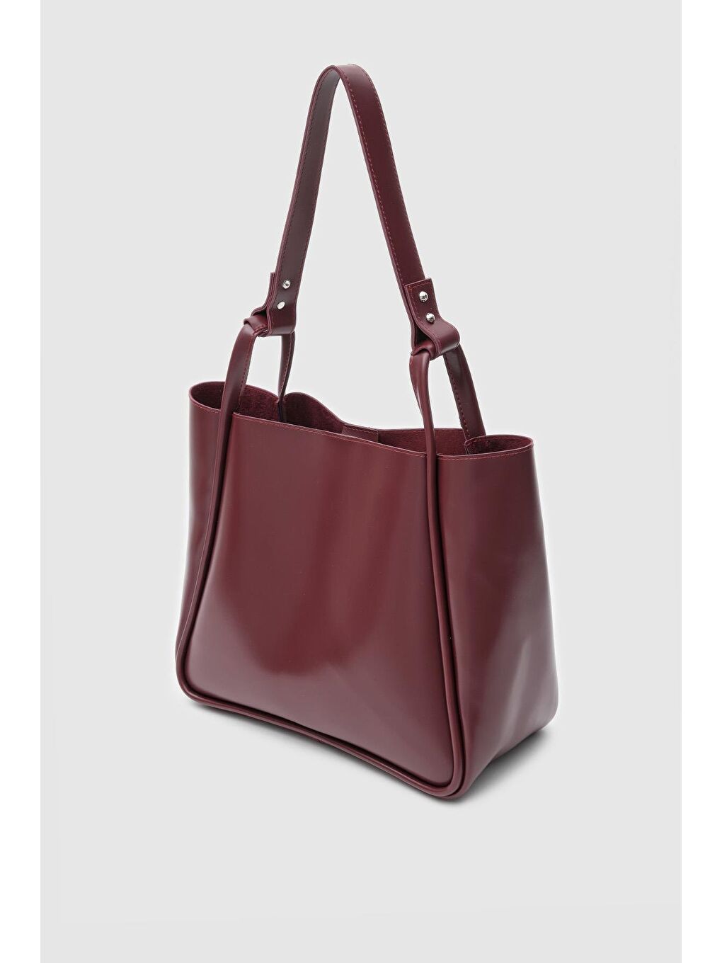 Pera Omuz Çantası Bordo-2