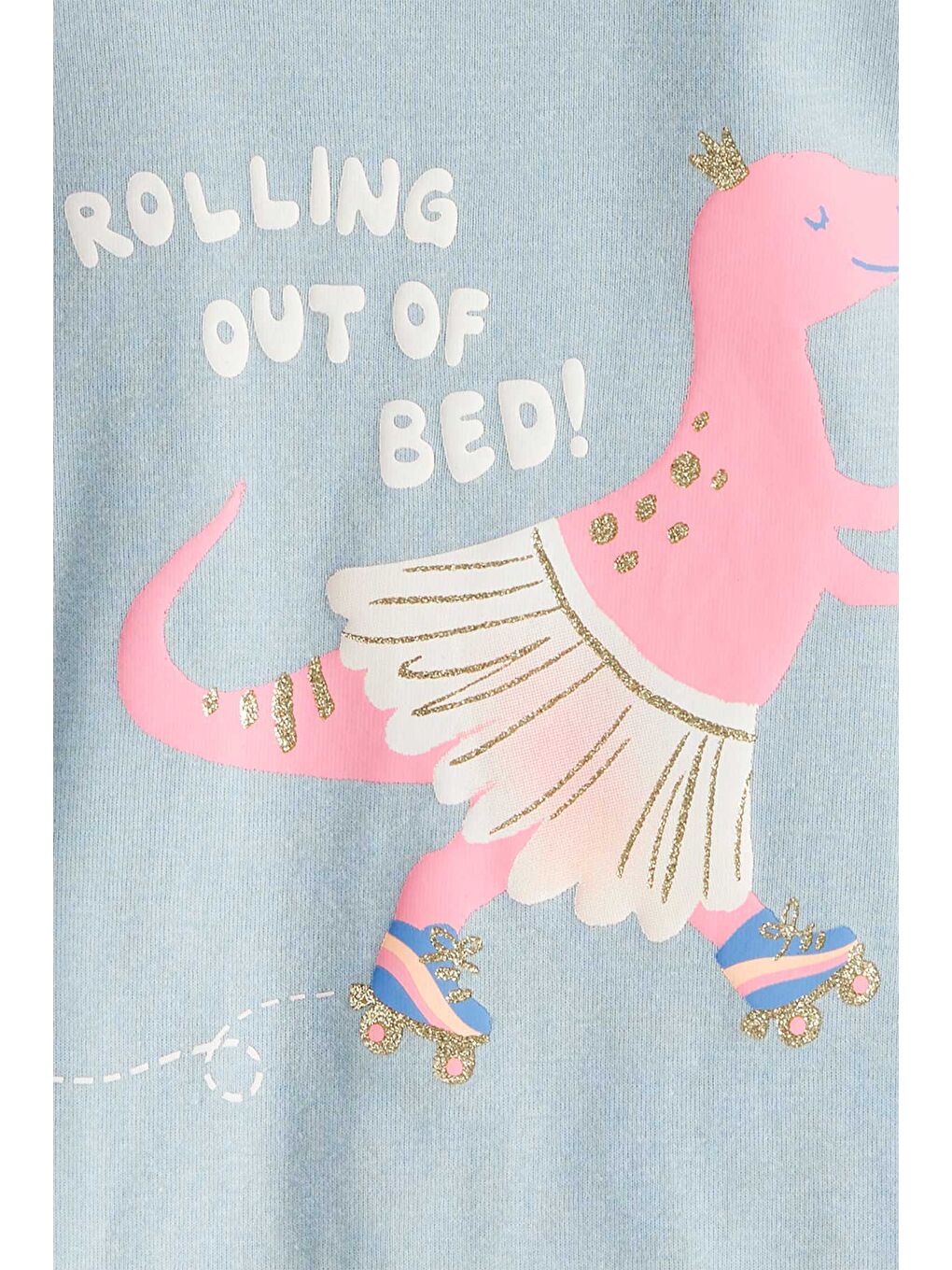 Kız Çocuk Yeşil Pijama Set-1