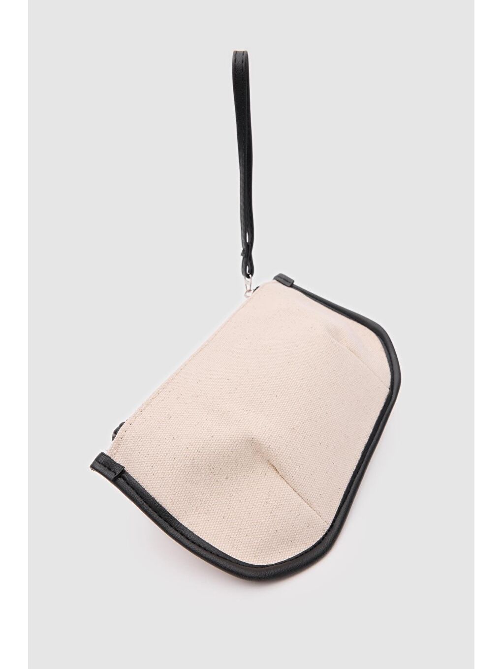 Papi Kanvas Clutch Cüzdan Siyah-4