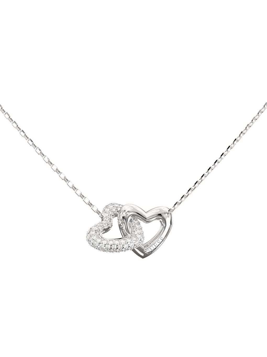 Gri JGUJUBN06013JWRHTU Kalpli Kadın Kolye