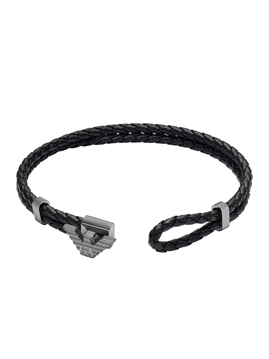 Siyah AJEGS3322-060 Erkek Bileklik-2