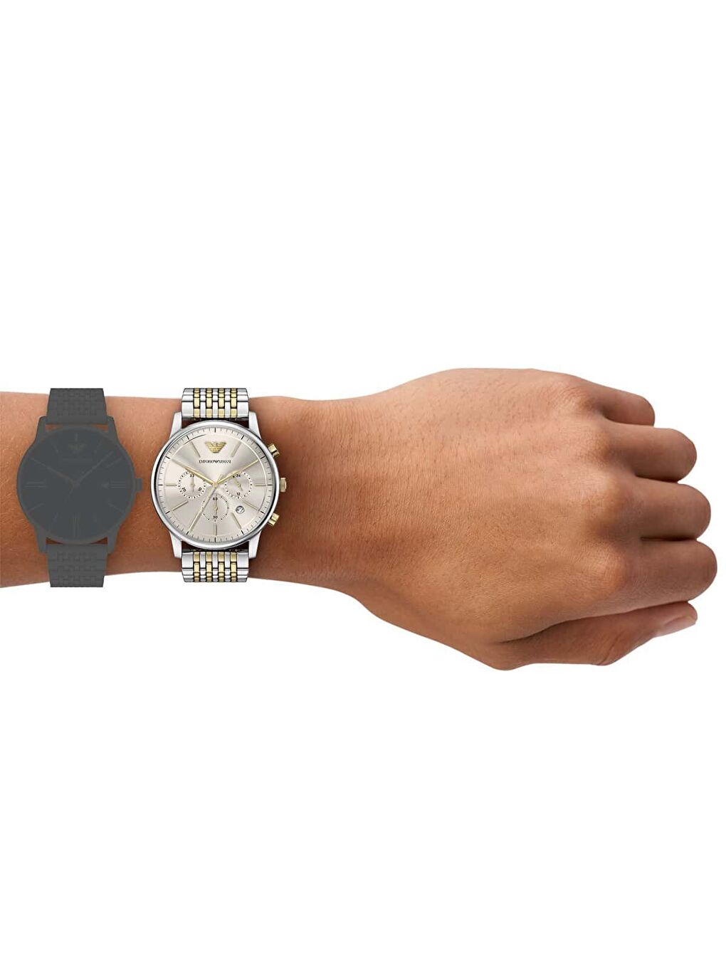 Sarı AR11773 Erkek Kol Saati-2