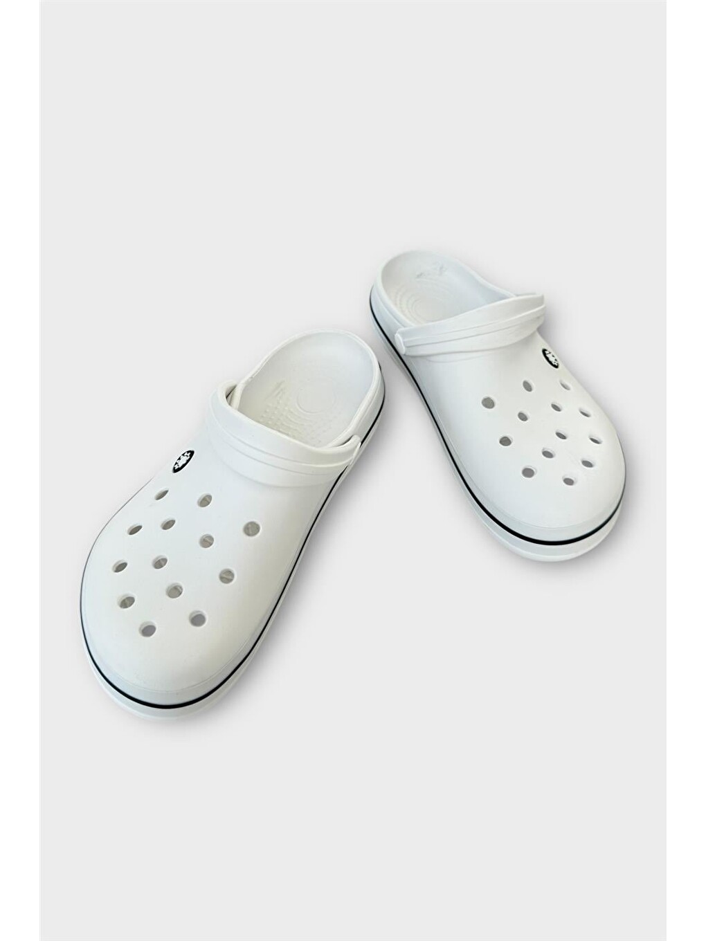 Unisex Comfort Hafif Medikal Hemşire Sabo Terlik Beyaz-3