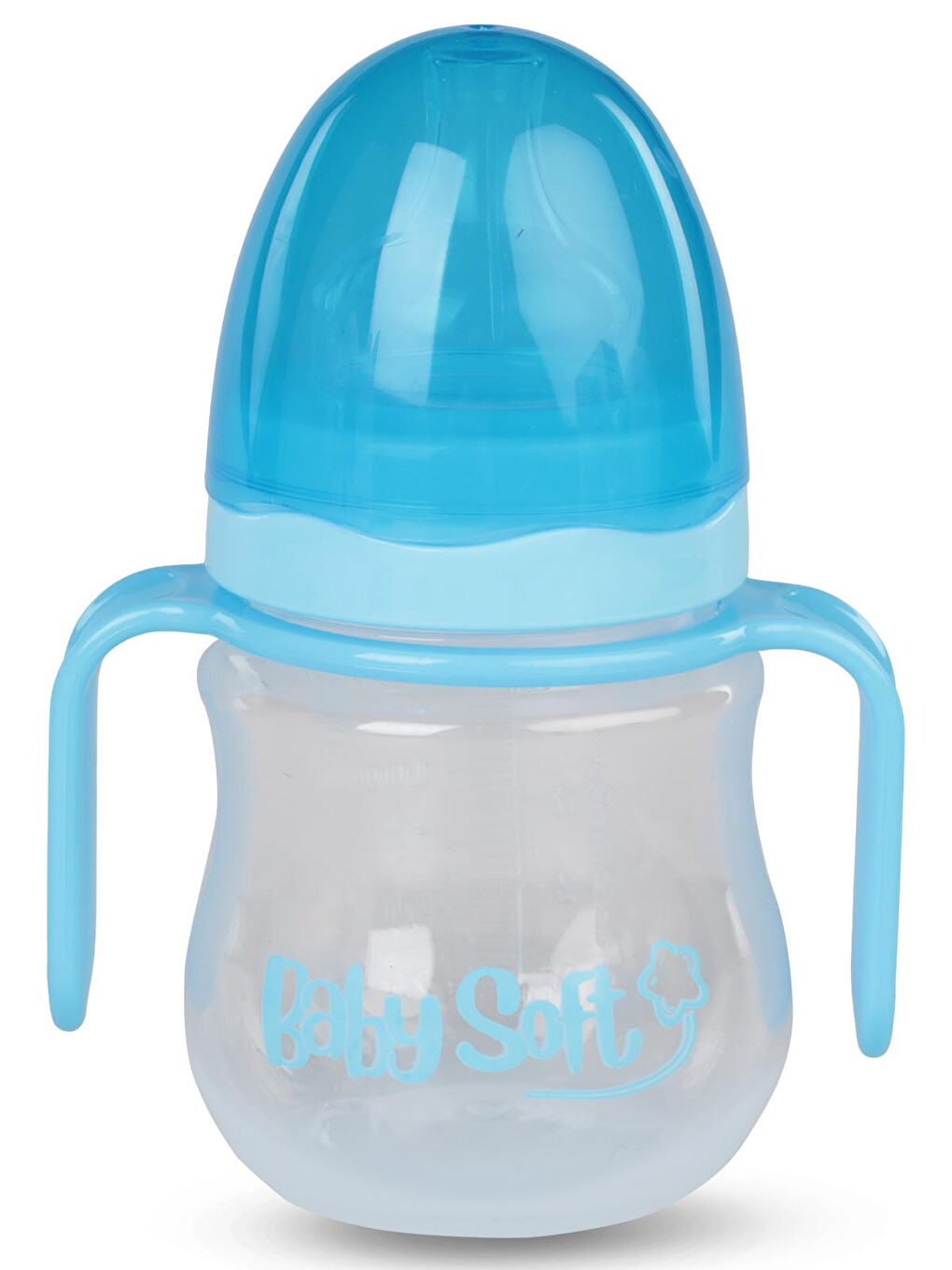 Genıs Agız Kulplu Bıberon 150 Ml - Mavi