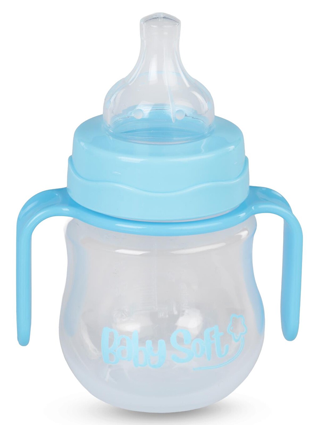 Genıs Agız Kulplu Bıberon 150 Ml - Mavi-2