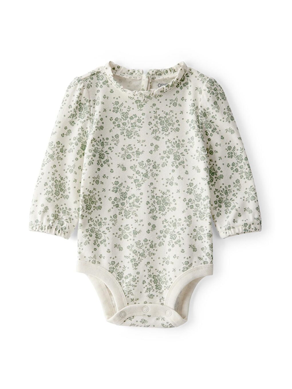 Kız Bebek Ekru Body