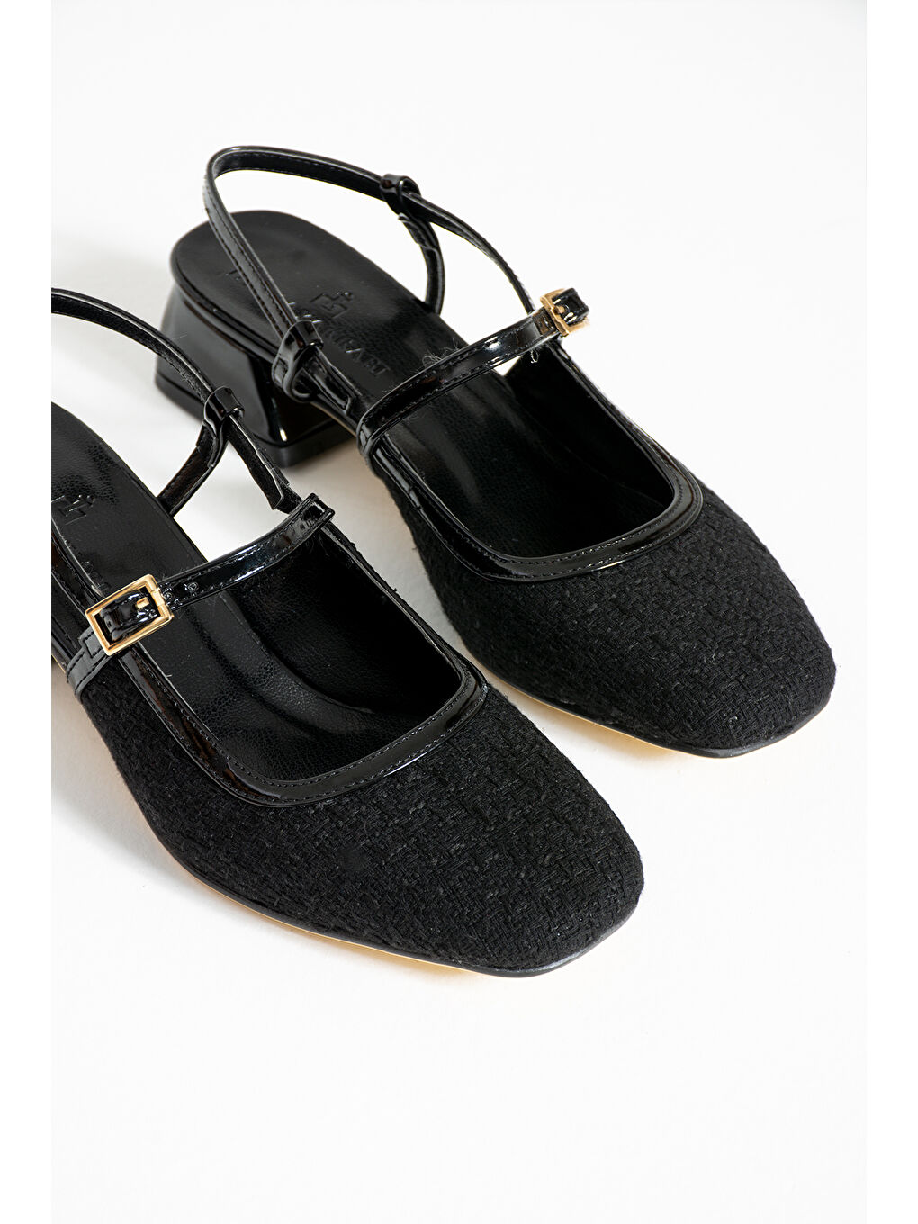 Siyah Kadın Babet Ayakkabı-2