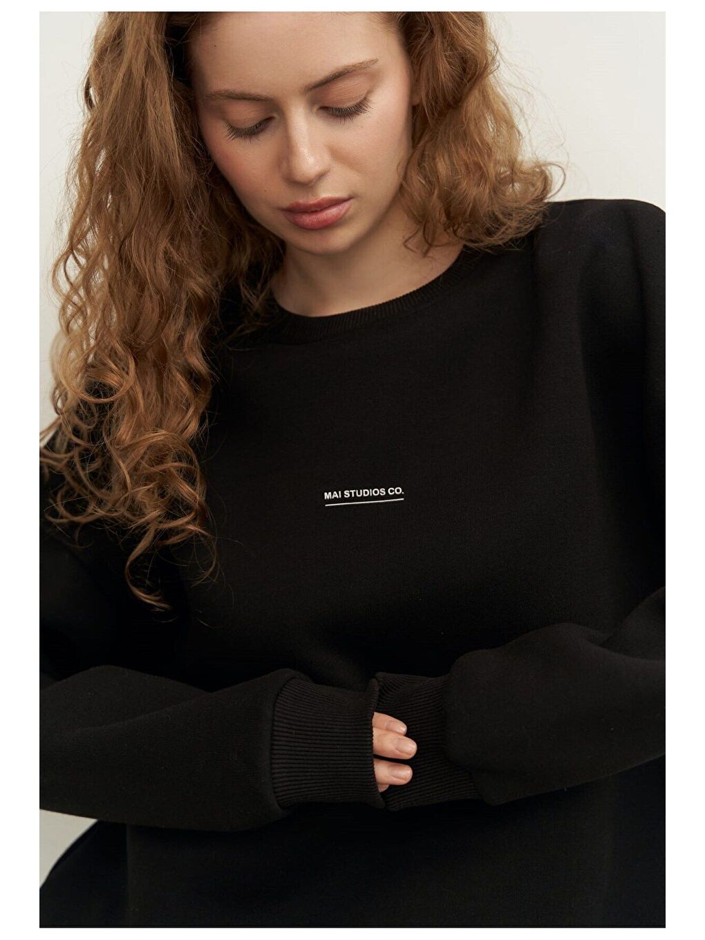 Mini Bike Siyah Bisiklet Yaka Eşofman Takım-1