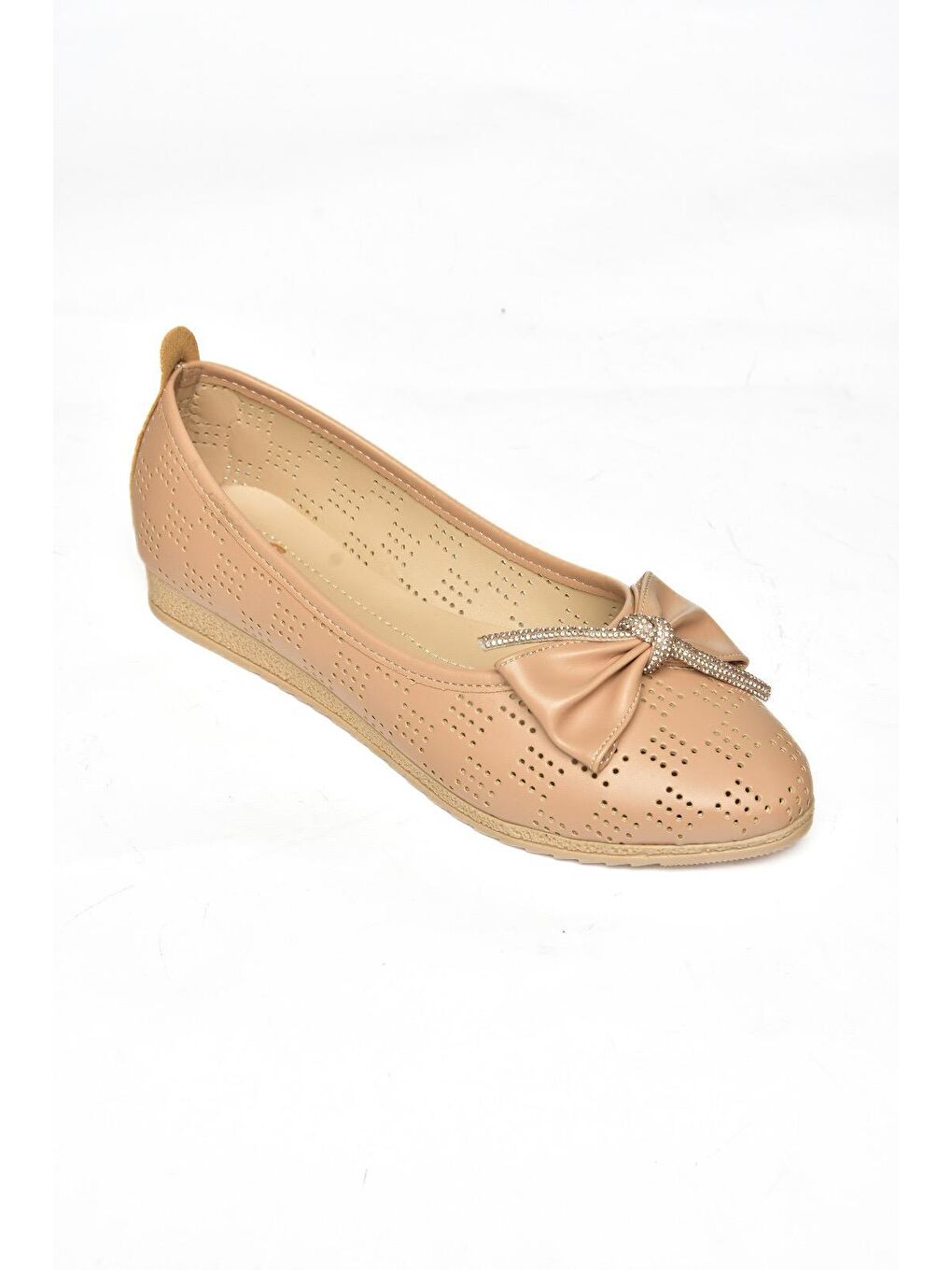 Bej S3147041 Ten Kadın Ayakkabı-1