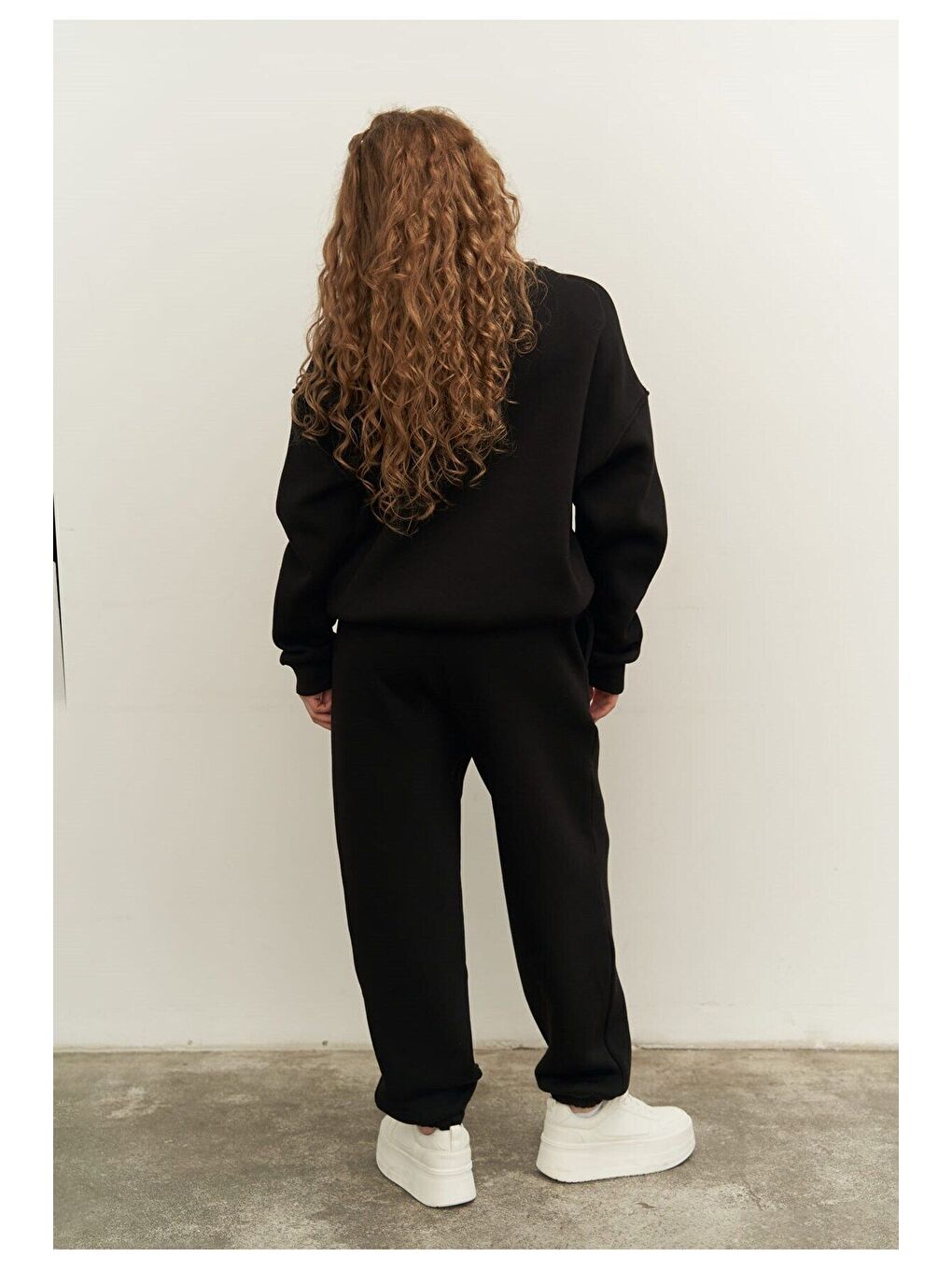 Mini Bike Siyah Bisiklet Yaka Eşofman Takım-4