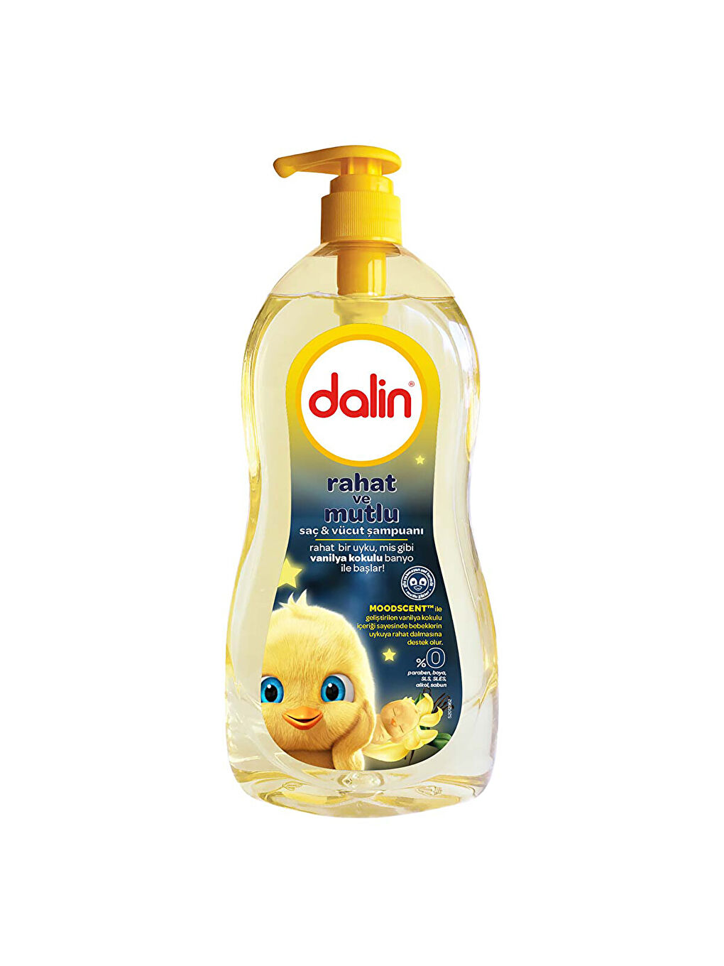 Vanilya Kokulu Rahat Ve Mutlu Bebek Şampuanı 700 ml