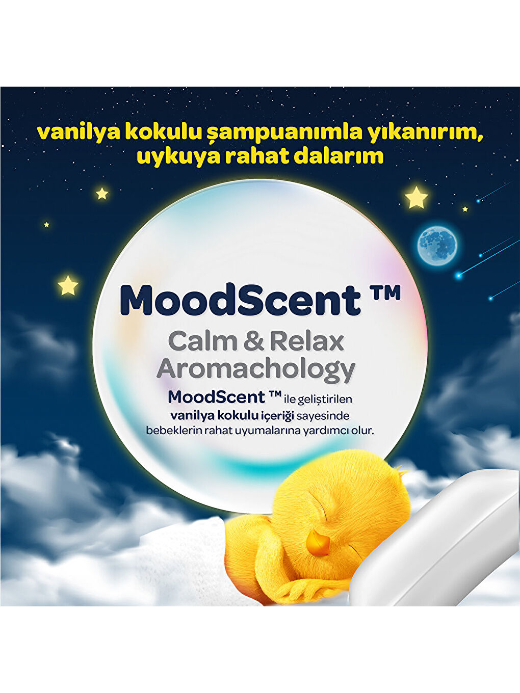 Vanilya Kokulu Rahat Ve Mutlu Bebek Şampuanı 700 ml-2