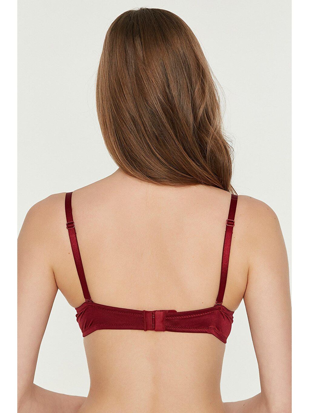 Double Push-Up Destekli Sütyen C17035 Bordo-2