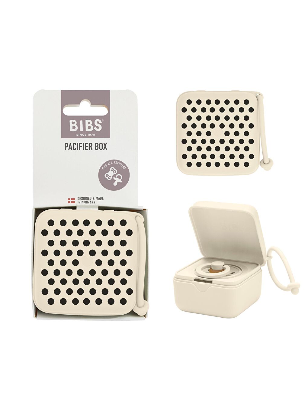 Studio Polka Emzik Kutusu-Ivory Black-1