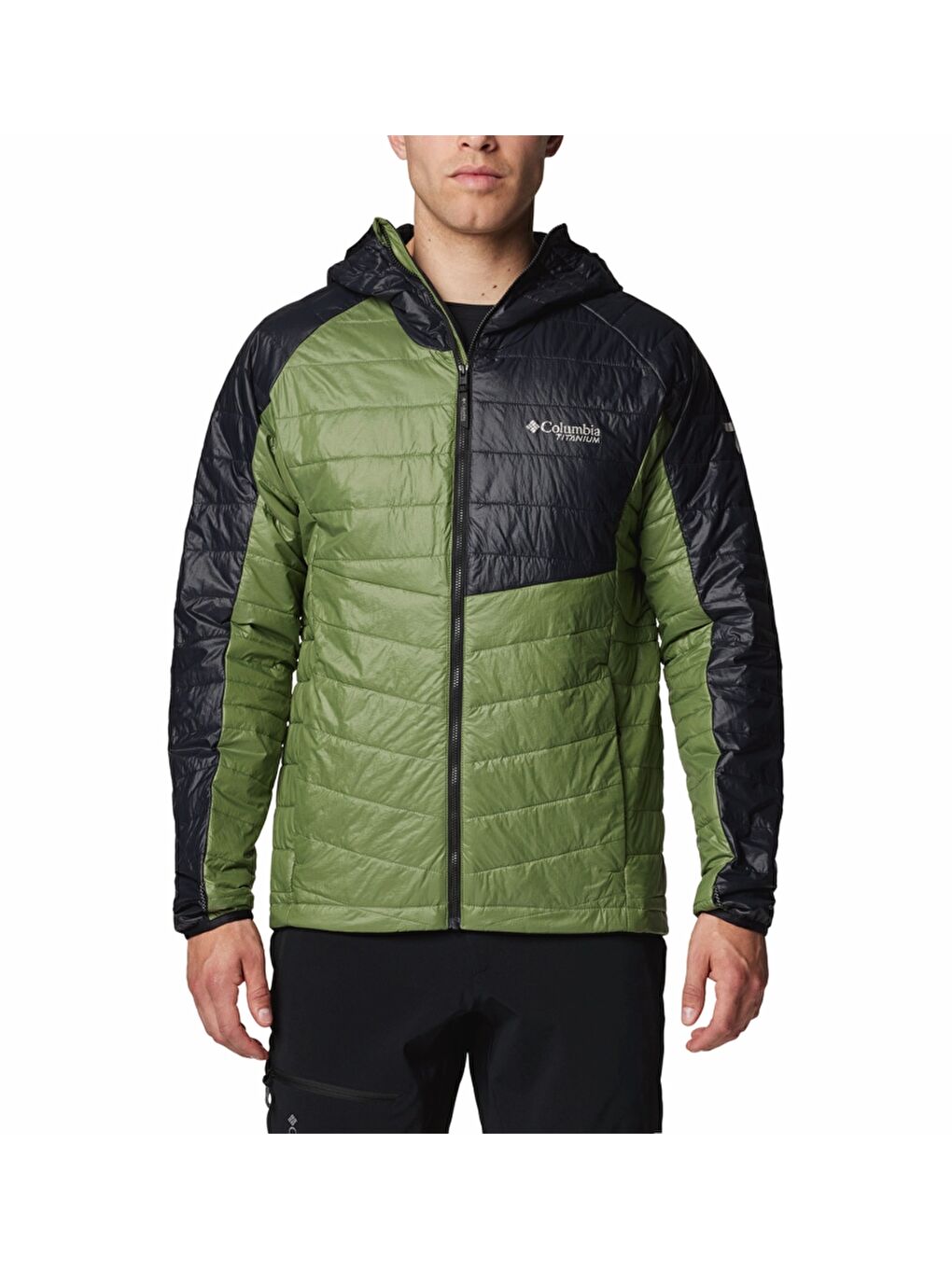 Columbia Yeşil Platinum Peak Hooded Erkek Mont WO9771-352