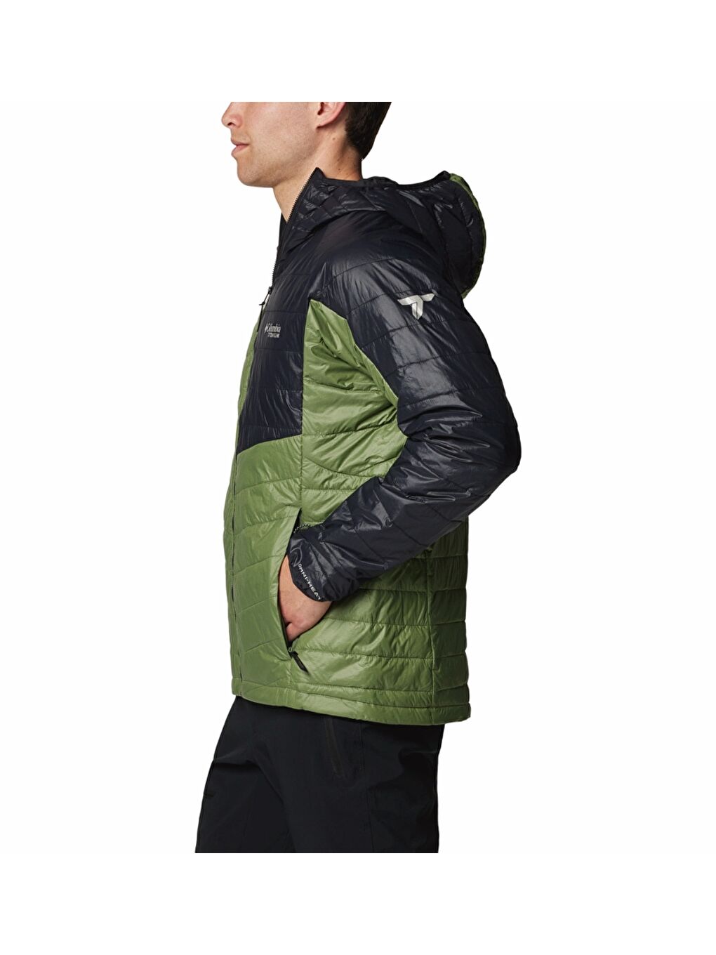 Columbia Yeşil Platinum Peak Hooded Erkek Mont WO9771-352 - 2