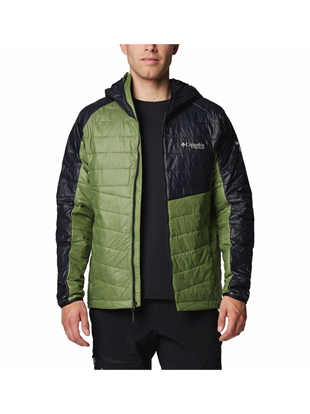 Columbia Yeşil Platinum Peak Hooded Erkek Mont WO9771-352 - 3