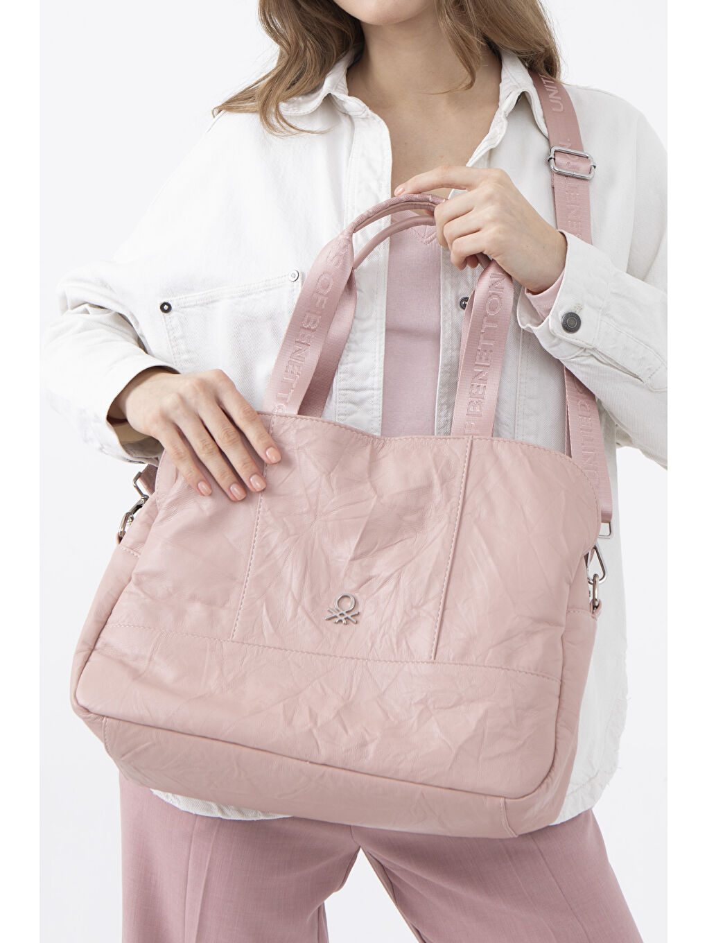 Kadin Kol Çantasi Pembe BNT1474-2