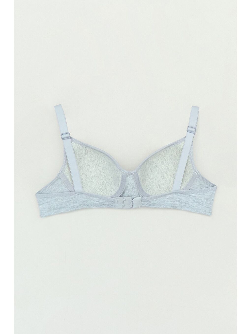 Gri Desteksiz Telli Sütyen-1