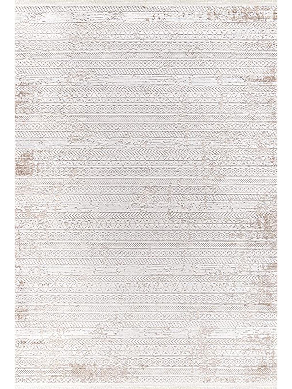 Bej Mirissa 9412 Akrilik Dokuma Halı Salon Oturma Odası Halısı-160x230-2