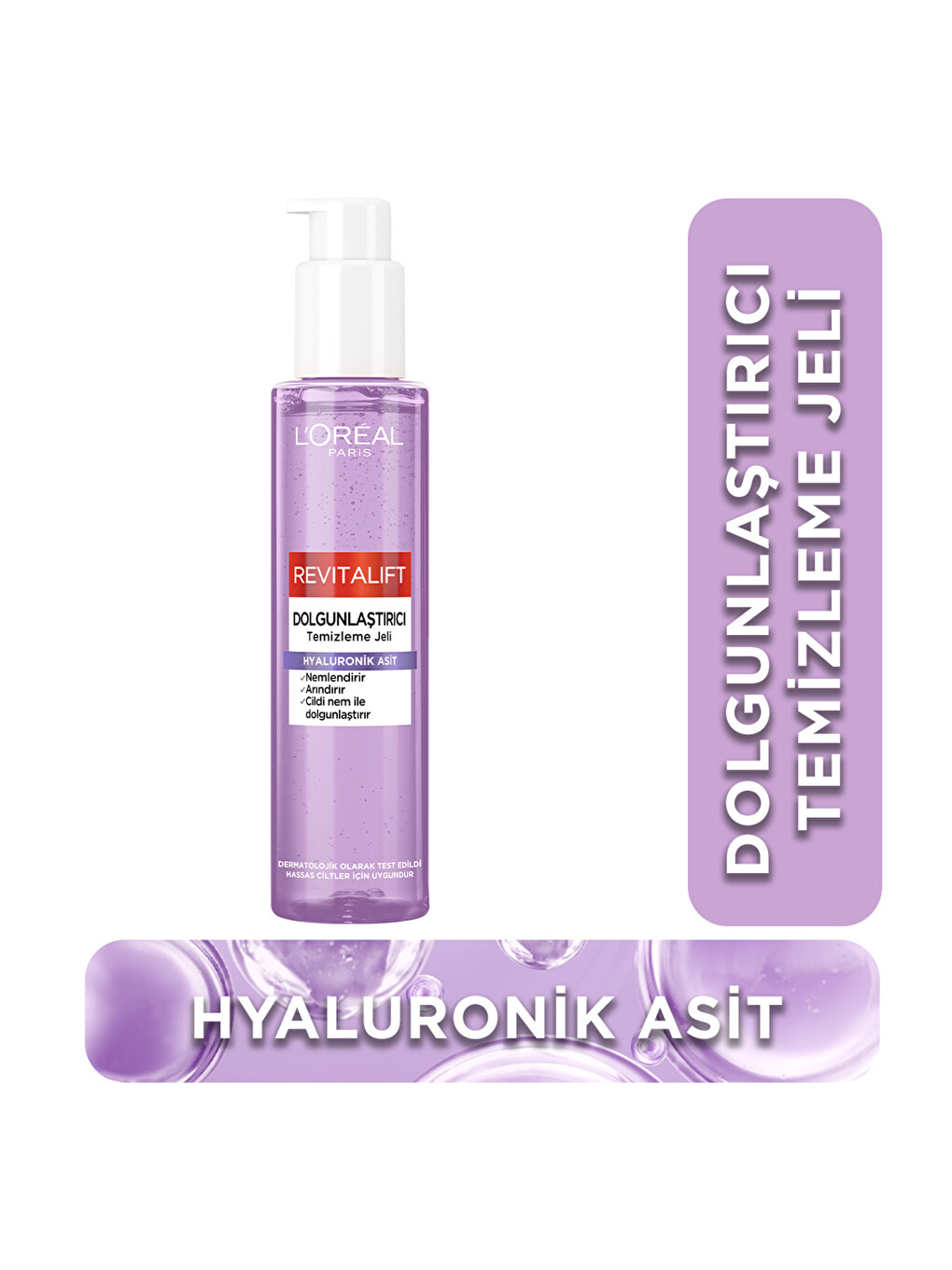 L'oréal Paris Revitalift Dolgunlaştırıcı Temizleme Jeli 150ml - Hyaluronik Asit (copy)
