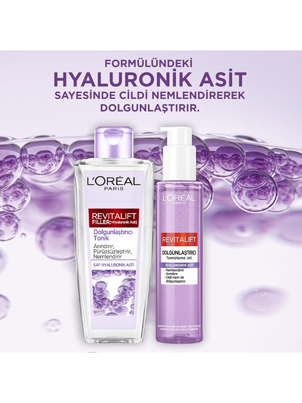 L'oréal Paris Revitalift Dolgunlaştırıcı Temizleme Jeli 150ml - Hyaluronik Asit (copy)-2