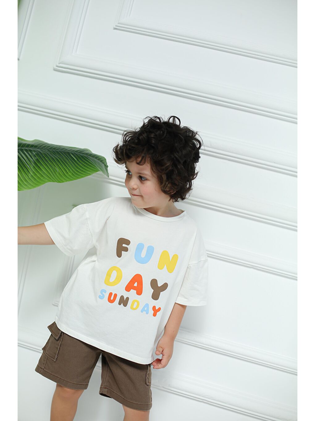 Kahverengi Kargo Cepli İkili Takım-1