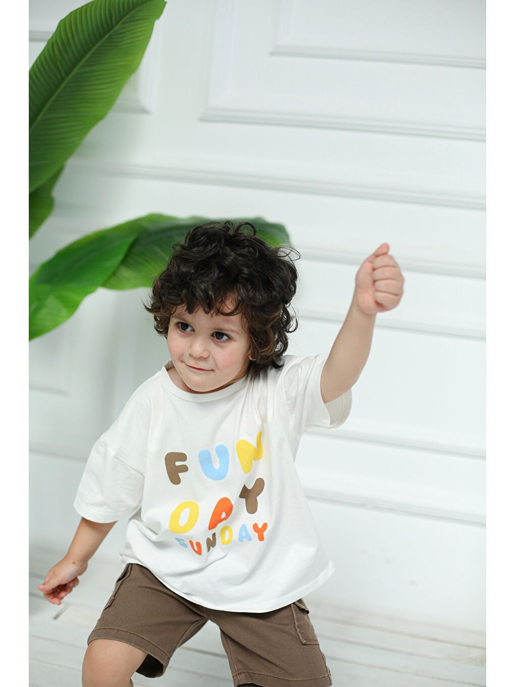 Kahverengi Kargo Cepli İkili Takım-4