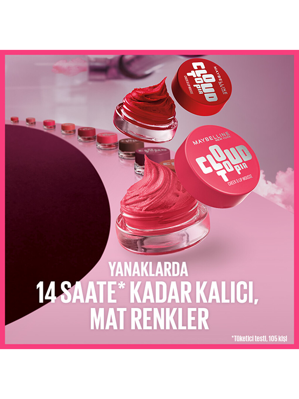 Cloudtopia Köpük Dokulu Mat Allık 01 Twilight Berry-3