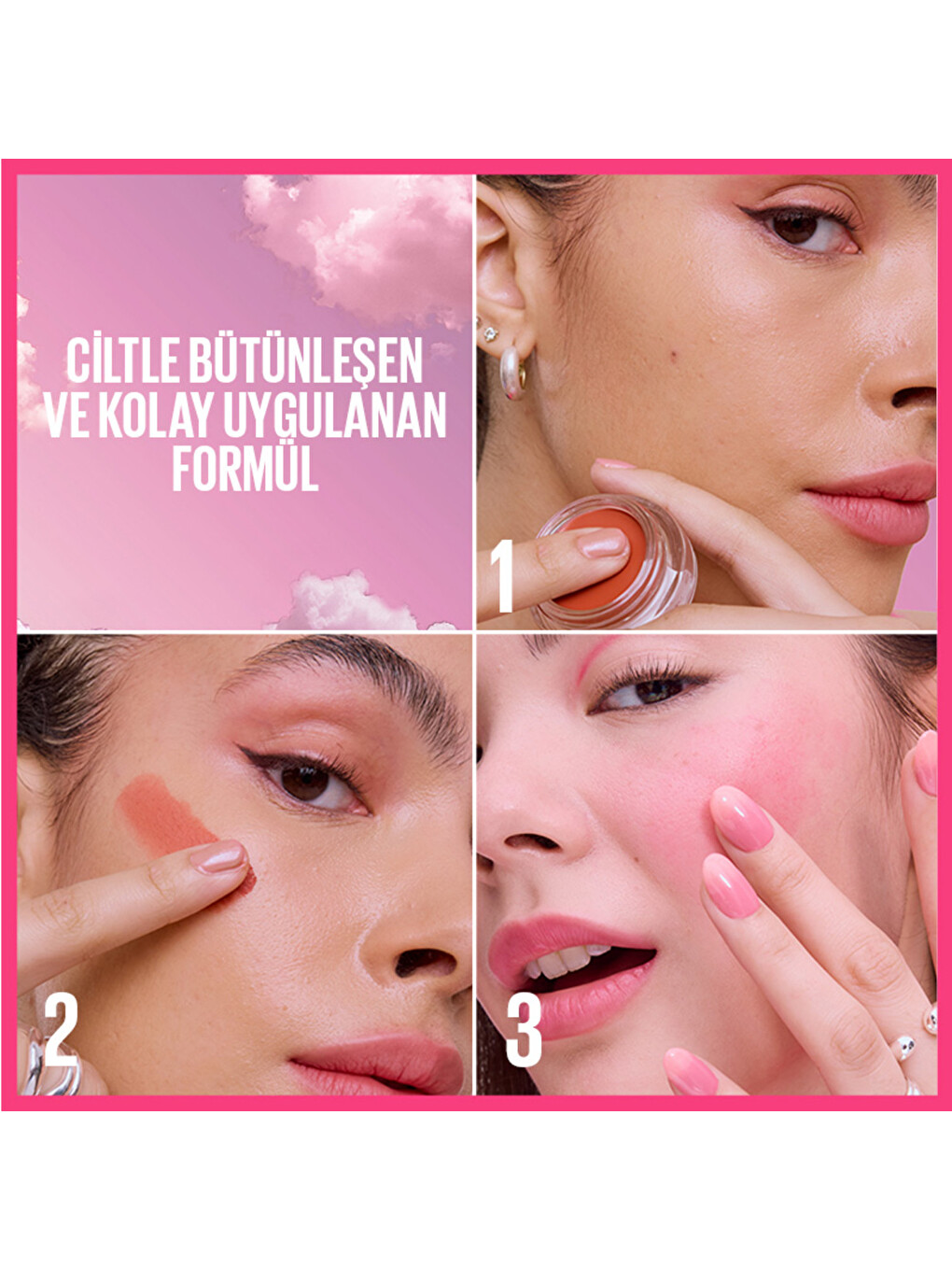 Cloudtopia Köpük Dokulu Mat Allık 01 Twilight Berry-4