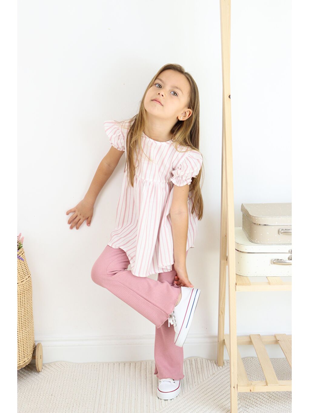 Pembe Karpuz Kollu İkili Takım-1