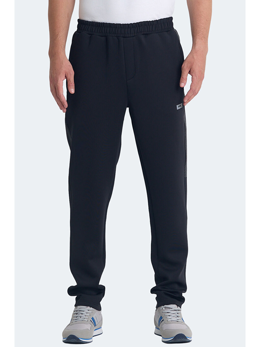 VILPU Erkek Siyah Eşofman Altı-1