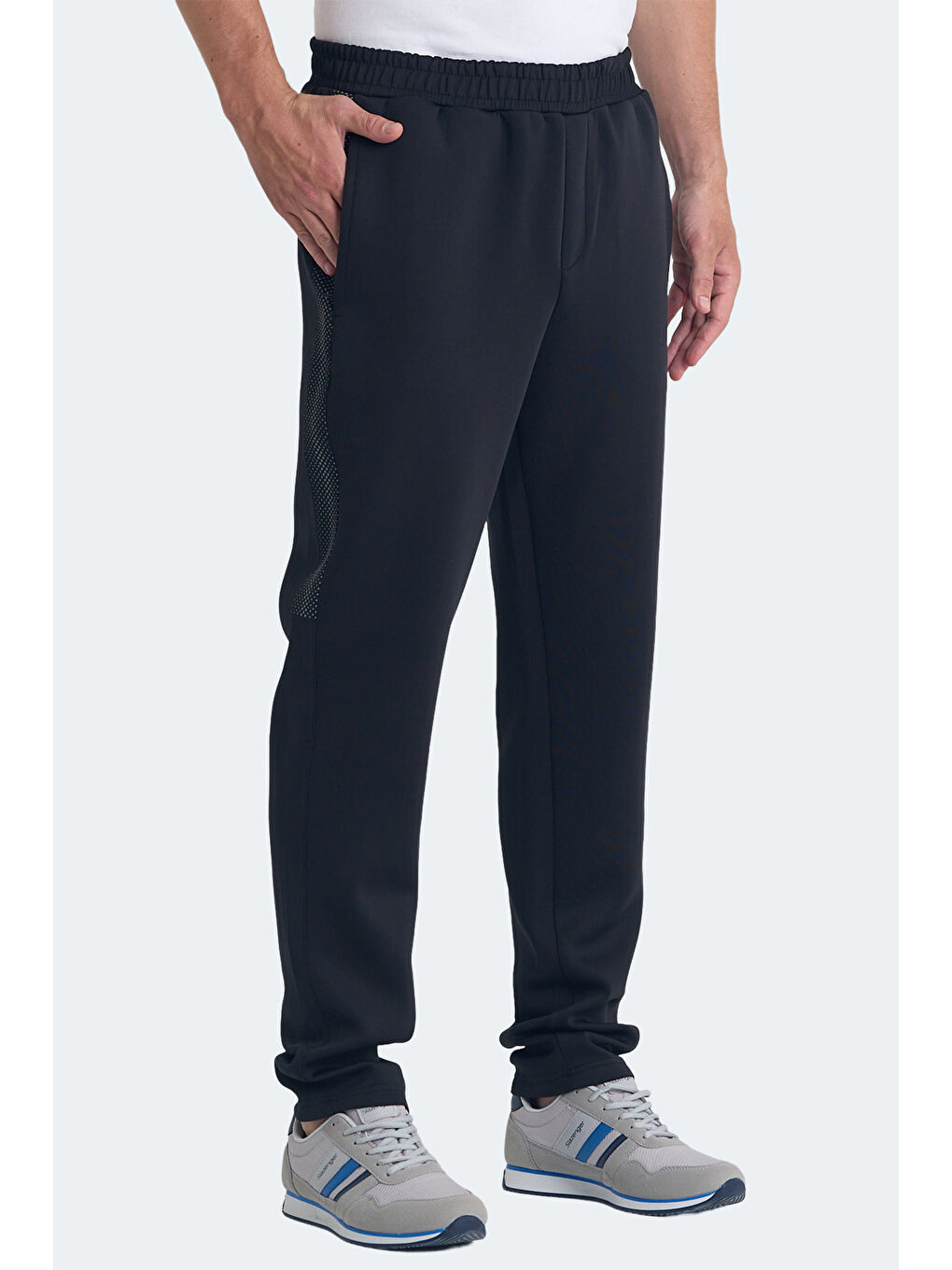 VILPU Erkek Siyah Eşofman Altı-2