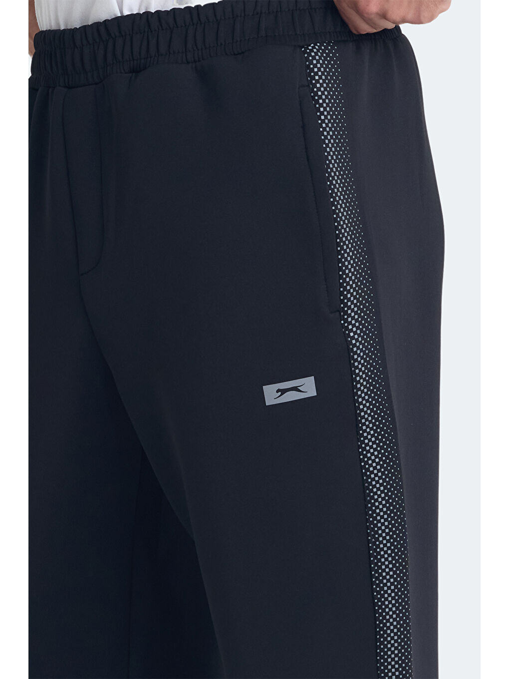 VILPU Erkek Siyah Eşofman Altı-5