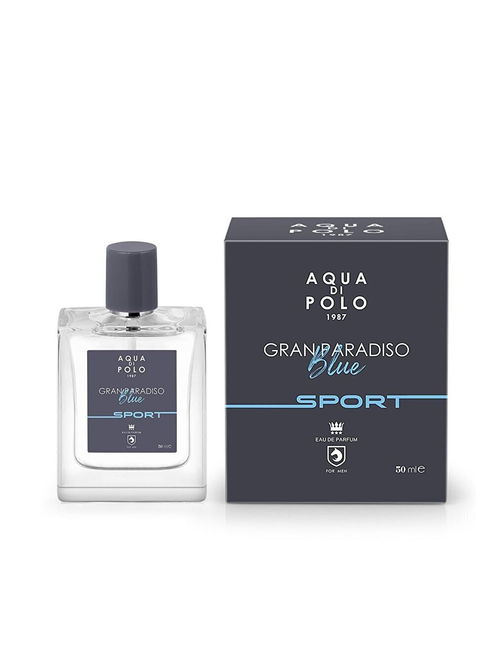 Aqua Di Polo 1987 Beyaz Gran Paradiso Blue Sport Edp 50 ml Erkek Parfüm Apcn000513