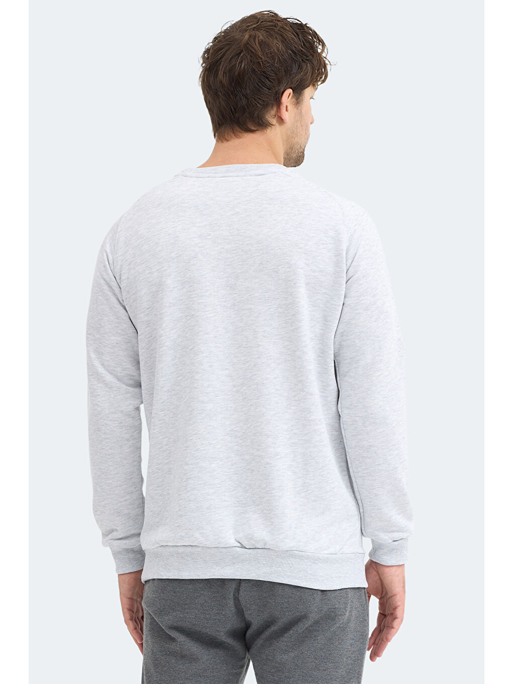 Bej NADAV Erkek  Taş Gri Sweatshırt-2