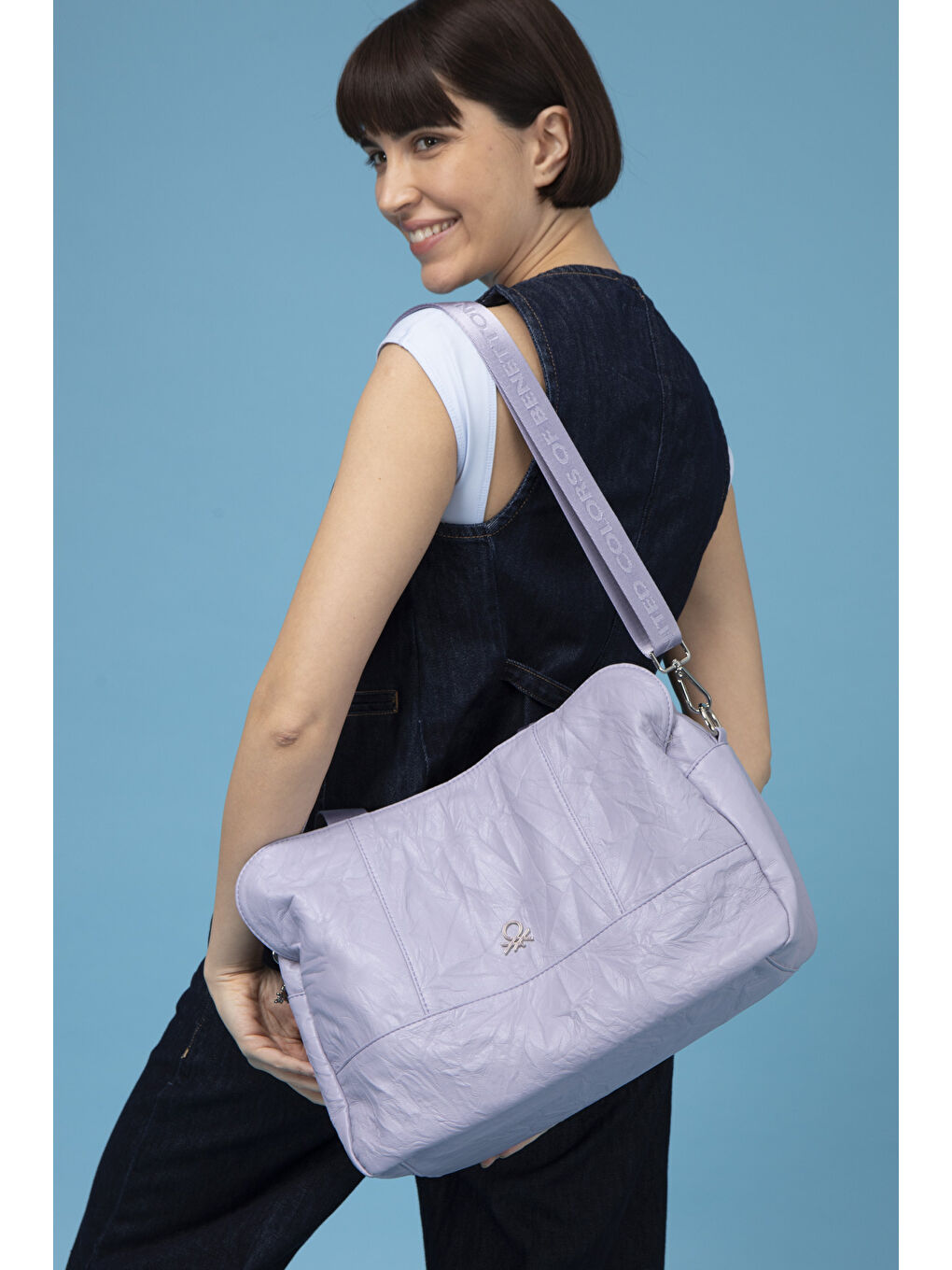 Kadin Kol Çantasi Lila BNT1474-1