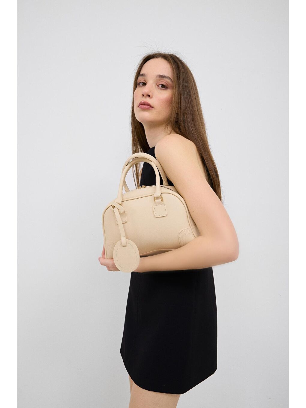 Curve El Ve Çapraz Çanta Bej-1