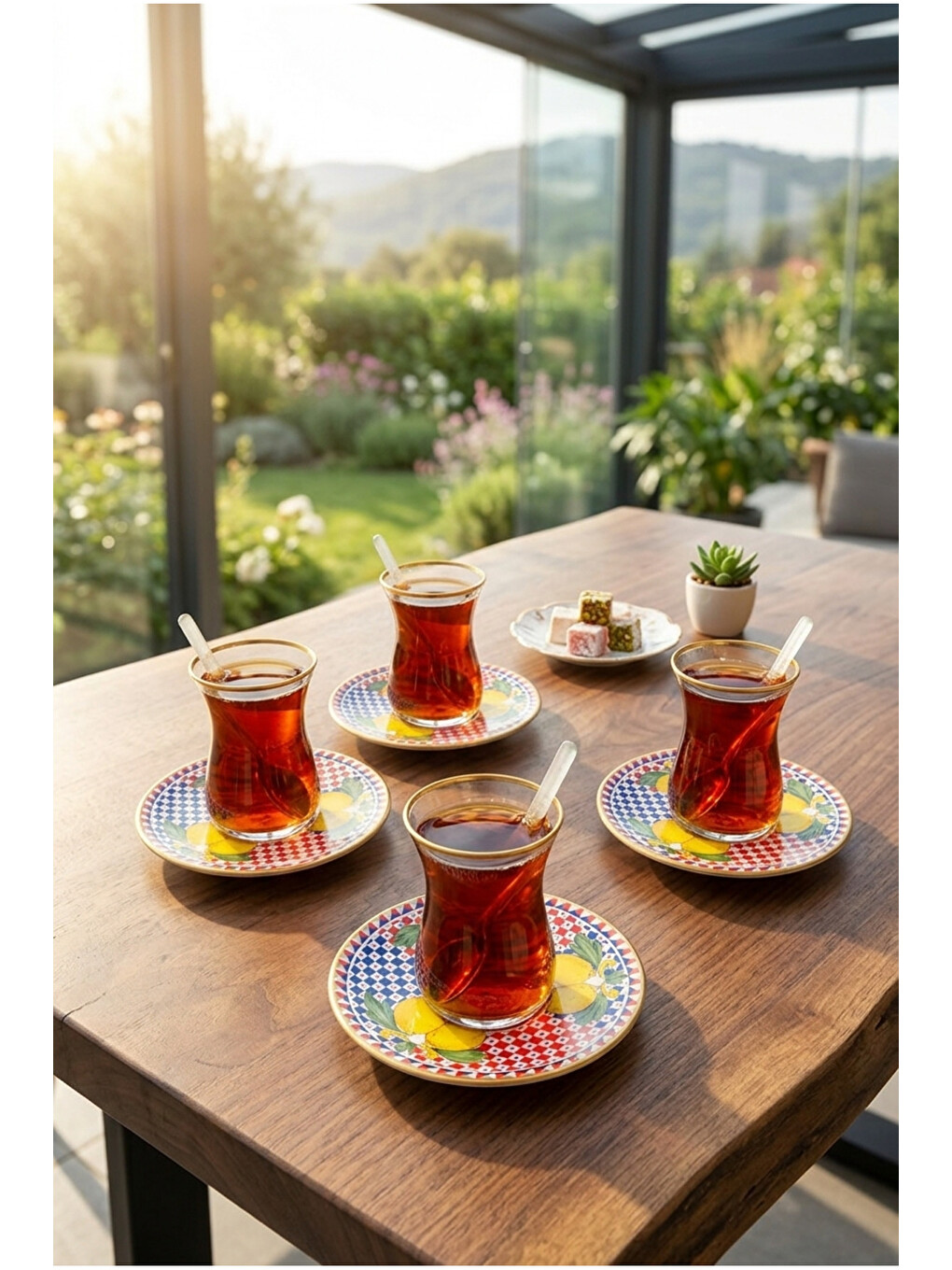 Beyaz Vita 12 Parça Çay Seti-2