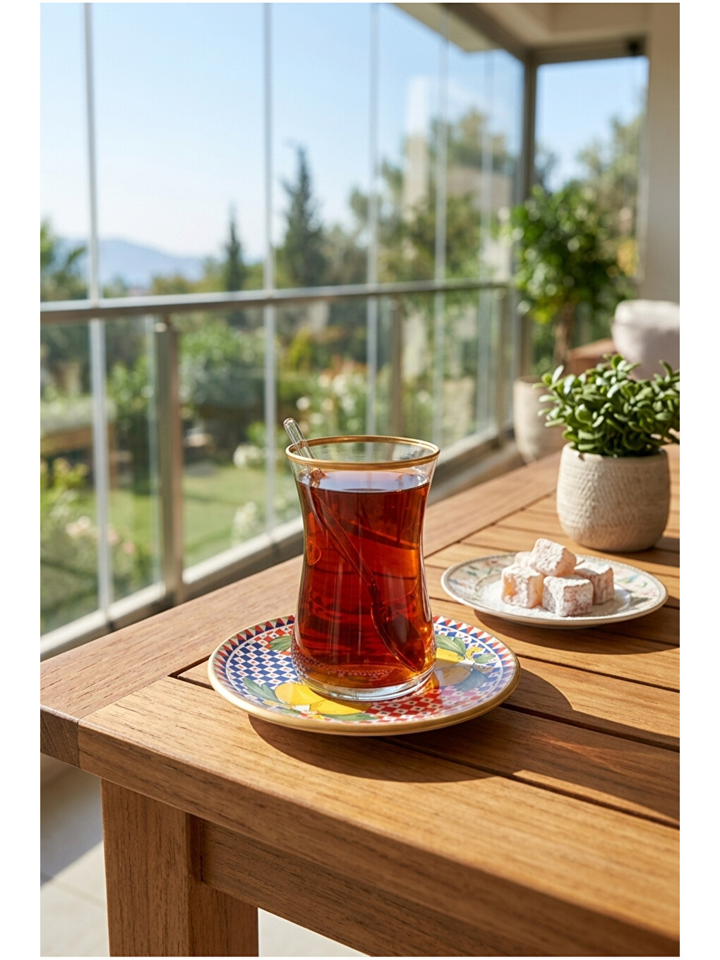 Beyaz Vita 12 Parça Çay Seti-3