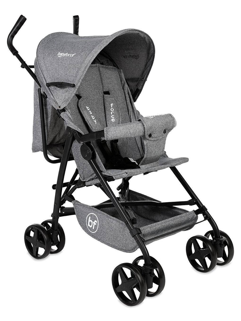 Baby Force Gri BF-300 Joy Baston Bebek Arabası Gri