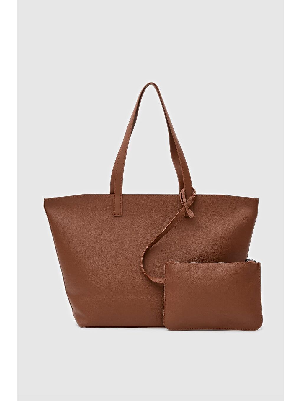 Kahverengi Carrie Cüzdanlı Omuz Çantası Taba