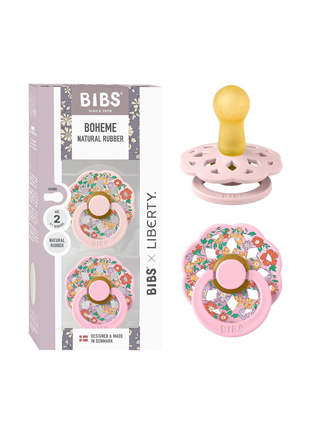 X Liberty Boheme İkili Emzik Oscar M.-Blossom-0-6 Ay-4